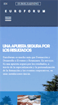Mobile Screenshot of euroforum.es